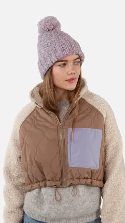 Barts Aitane Beanie mauve Clearance