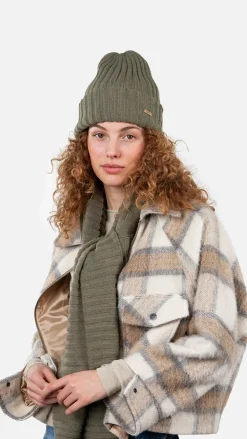 Barts Bayne Beanie pale army Discount