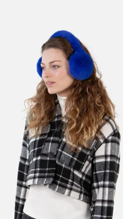 Barts Big Fur Earmuffs cobalt Best