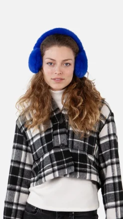 Barts Big Fur Earmuffs cobalt Best