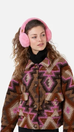 Barts Big Fur Earmuffs pink Sale