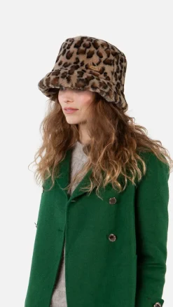 Barts Bretia Hat print brown Hot