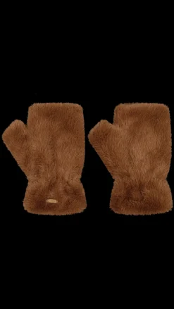 Barts Britamu Fingerless Gloves brown New
