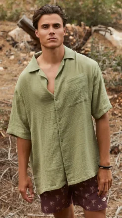 Barts Cayrlos Shirt khaki Sale