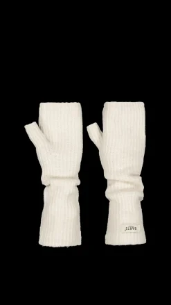Barts Darty Fingerless Gloves cream Clearance