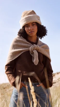 Barts Darty Scarf light brown Sale