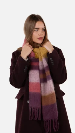 Barts Eluzabeth Scarf aubergine