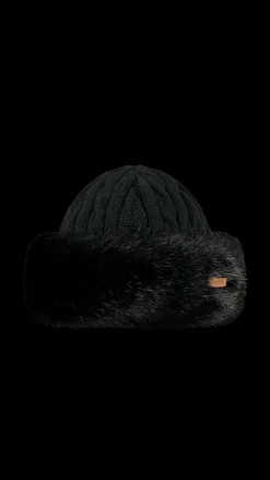 Barts Fur Cable Bandhat black Clearance