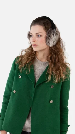 Barts Fur Earmuffs heather brown Online