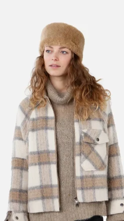 Barts Fur Headband light brown Online