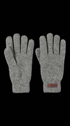 Barts Haakon Gloves Boys heather grey