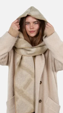 Barts Halberra Scarf light brown Hot