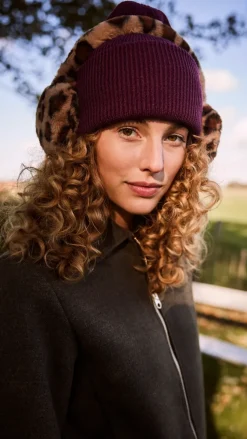 Barts Haveno Beanie aubergine New