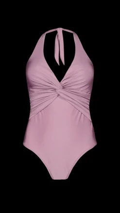Barts Isla Halter Shaping One Piece mauve Discount