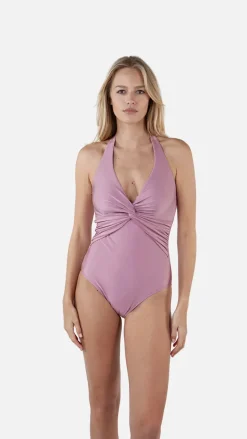 Barts Isla Halter Shaping One Piece mauve Discount