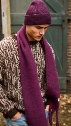 Barts Keridda Scarf aubergine New