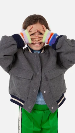Barts Kumana Fingerless Gloves Kids purple Discount