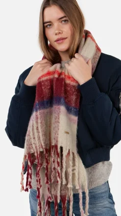 Barts Loriant Scarf mauve New