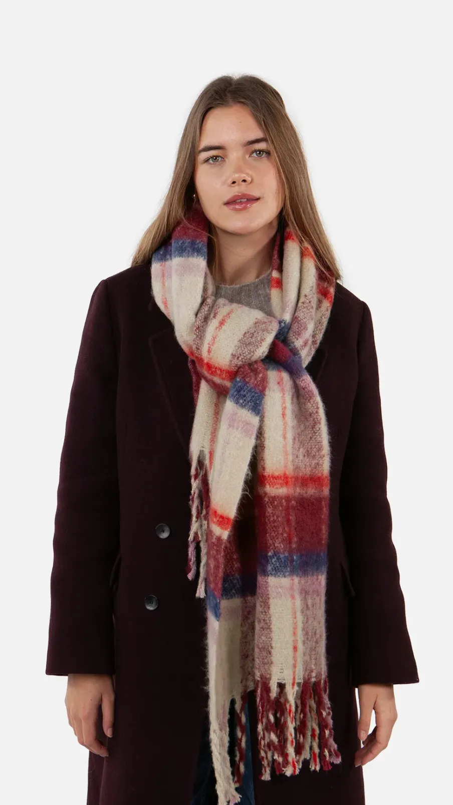 Barts Loriant Scarf mauve New