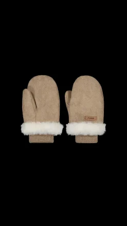 Barts Rainu Mitts light brown