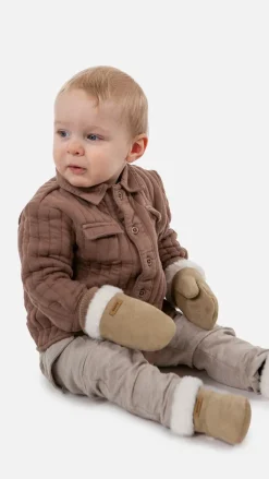 Barts Rainu Mitts light brown