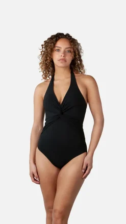 Barts Solid Halter Shaping One Piece black Online