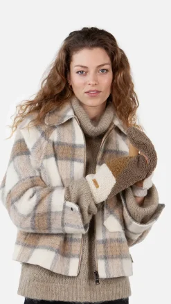 Barts Teddy Mitts light brown Outlet