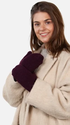 Barts Witzia Mitts aubergine